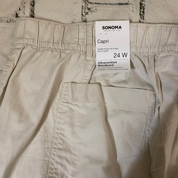 Sonoma Utility Capri Pants 24W - Picture 8 of 11